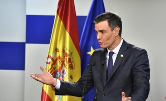 Sánchez denounces Feijóo's "lack of patriotism" for criticizing his pension agreement with the EU