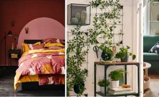 Curtains, cushions, flowers and other Ikea products to fill our home with spring
