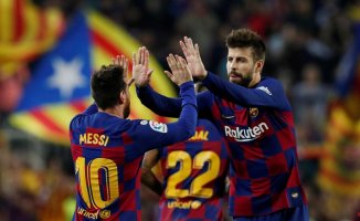 Piqué considers that Messi's return to Barça would be "very beast"