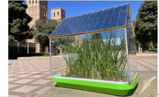 They create solar panels that can turn greenhouses into large power plants