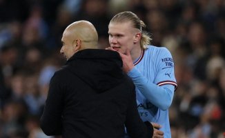 Haaland's confession to Guardiola when he was substituted