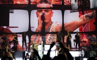 The redemption of Robbie Williams conquers Barcelona
