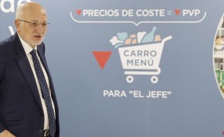 Juan Roig is not Rafael del Pino but he warns: "A favorable climate for the businessman is necessary"