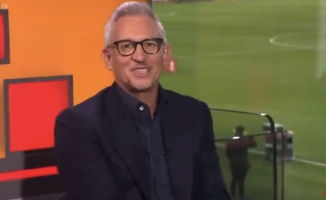 Gary Lineker, removed from the BBC for his unfortunate comparison: "It is not different from Germany in the 30s"