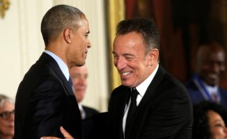 Barack Obama will travel to Barcelona to attend the Bruce Springsteen concert