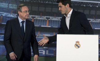 Casillas boasts about the Real Madrid video and Twitter reminds him what Florentino Pérez thinks of him
