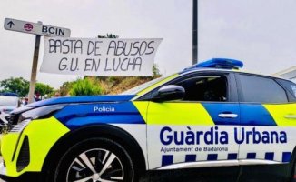 They denounce the commanders of the Urban Guard of Badalona for punishing the agents who protest