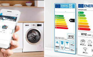 What should you look for on energy labels when you want to buy an appliance?