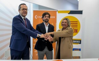 Cs seals a coalition agreement with Tú Aragón to try to gain relevance