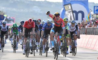 Evenepoel and Roglic get away by the hairs