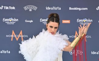 The extreme look of Blanca Paloma for the Eurovision opening ceremony