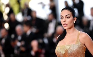 Georgina does it again and dazzles in Cannes with this spectacular dress