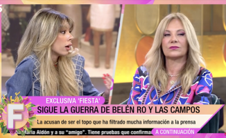 Belén Rodríguez and Alejandra Rubio, face to face live: "I will speak in court"