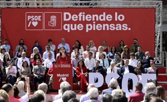 The PSOE entrusts its expectations in Madrid to Podemos exceeding 5% of the vote and Ciudadanos not