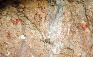 They discover with a drone some cave paintings from 7,000 years ago in a cave in Alicante