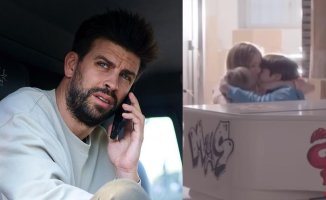The moment Gerard Piqué found out about the appearance of his children in Shakira's video