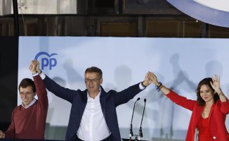 Feijóo looks closer to Moncloa with "the cycle change" already established