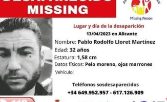 He disappears at the Alicante bus station and they find his dog tied to a palm tree
