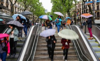 The rains will arrive this Sunday in Catalonia, Aragon and Valencia