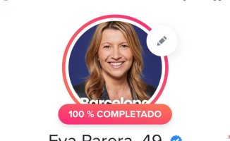 Eva Parera opens a Tinder account to meet people "who want to improve Barcelona"