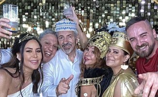 The spectacular party of Carlos Sobera: costumes and many celebrities