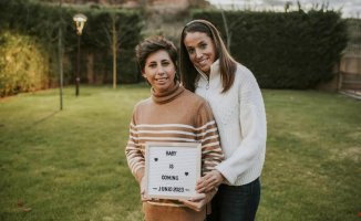 Carla Suárez and the soccer player Olga García become the mother of twins