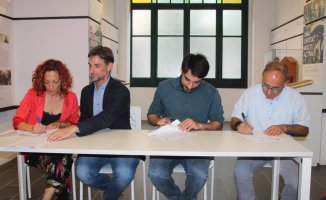 The PSC and the commons reach a government pact in Molins de Rei