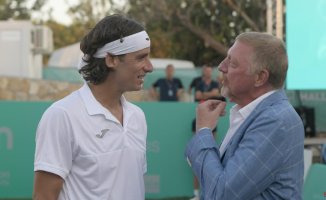 Feliciano López says goodbye to tennis supported by Boris Becker, Fernando Verdasco and David Broncano