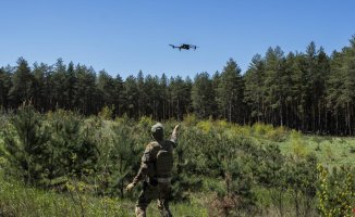 Two drones crash southwest of Moscow