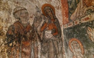 The treasure of paintings in Sant Vicenç de Rus