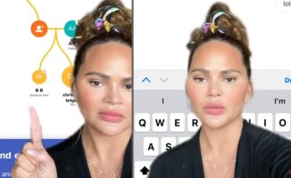 Chrissy Teigen goes 'crazy' after taking a DNA test and discovering she has an "identical twin"