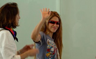 Shakira leaves Spain after a few hectic days in Barcelona