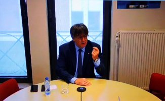 Puigdemont denies that the Mossos escort who accompanied him to Belgium was on duty