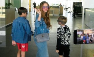 Shakira is already in Spain: First images of the singer and her children in Madrid