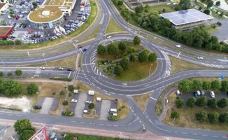 The fines that the DGT can give you for driving badly through a roundabout: up to 500 euros and 6 points