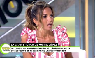Marta López denounces serious insults during her vacations and in front of her minor children: "Those on TV have AIDS"