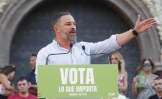 Abascal predicts that Sánchez's first votes will be "those of the rapists" and the "coup plotters pardoned"