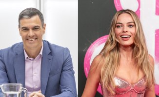 Margot Robbie says she will Google if Pedro Sánchez is so handsome and looks like Ken