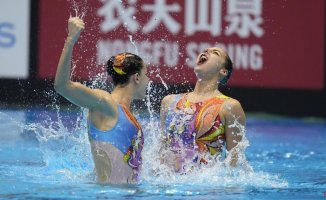 Spain is disappointed to be penultimate in the artistic swimming free duet