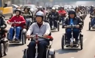 Why these young Chinese have switched from electric bikes and scooters to wheelchairs