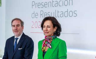 Santander earns 5,241 million until June, 7% more after triggering the result in Spain