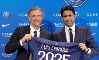 Luis Enrique and the goal of straightening the course of a wandering PSG