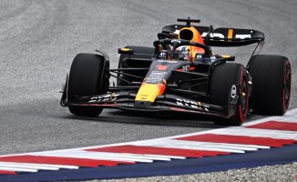Verstappen does not give options in the 'Sprint Shootout' either; Sainz will start fifth and Alonso seventh