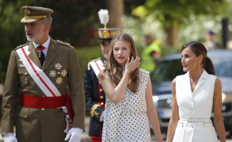 Leonor enters the General Military Academy of Zaragoza