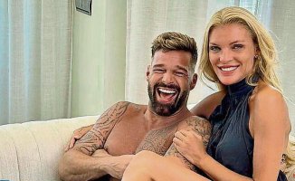 Ricky Martin and Esther Cañadas, friends in Marbella