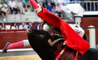 Espada suffers a tremendous fuck by a bull from Margé