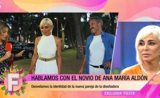 Eladio, Ana María Aldón's partner, denies the rumors of infidelity: "There is no type of crisis"