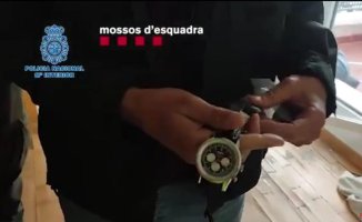 Dismantled in Madrid a group that stole luxury watches in Barcelona through the 'mataleón'