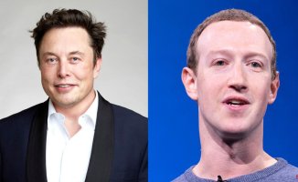 The fight between Musk and Zuckerberg on social networks