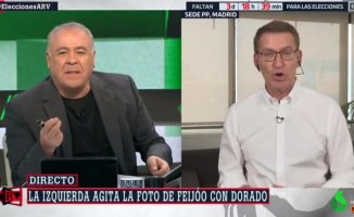 Feijóo's major geographical error in 'Al Rojo Vivo' when explaining the reason why he suspends the campaign